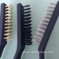 Wire Brushes With 3pcs Nylon Steel Brass Brush